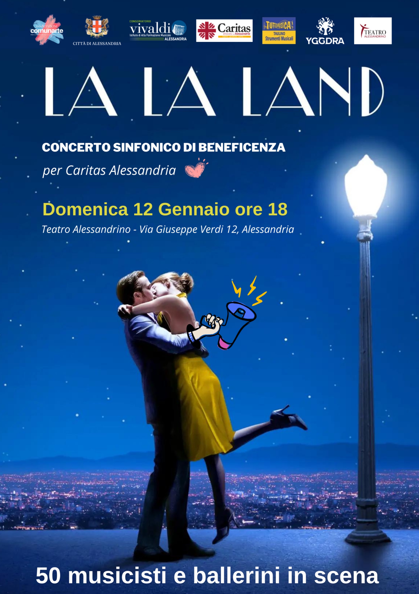 LA LA LAND 12 GENNAIO 2025 - domenica ore 18.00