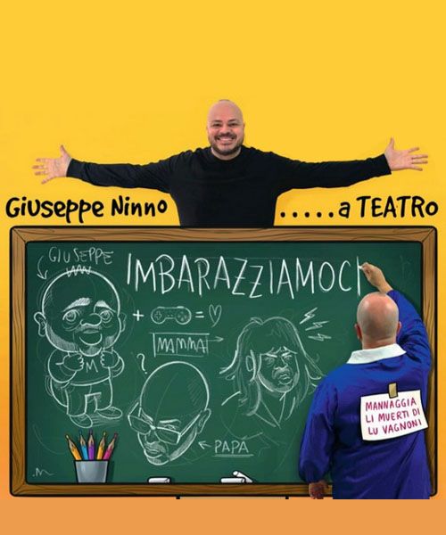 Giuseppe Ninno Mandrake in “Imbarazziamoci” 15 FEBBRAIO 2025 - sabato ore 21.00