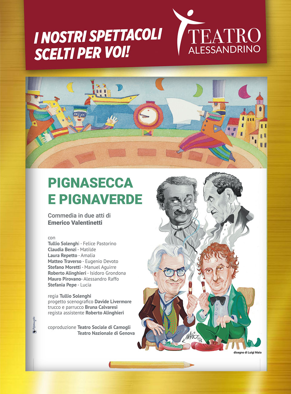 PIGNASECCA E PIGNAVERDE 9 APRILE 2025 - mercoledì ore 21.00