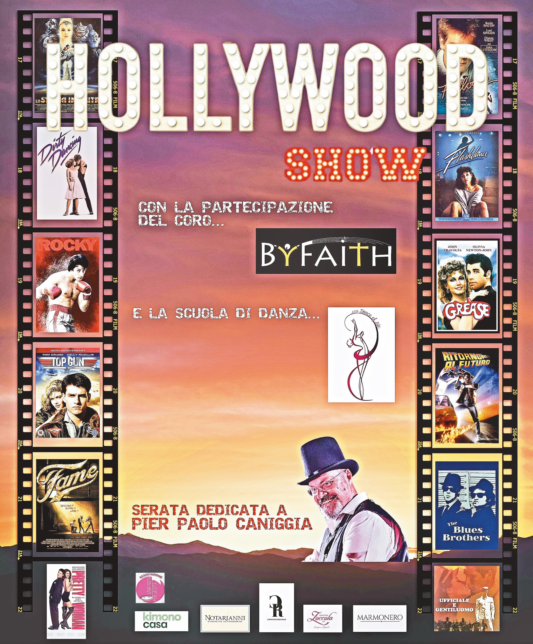 Hollywood Show 4 GENNAIO 2025 - sabato ore 21.00